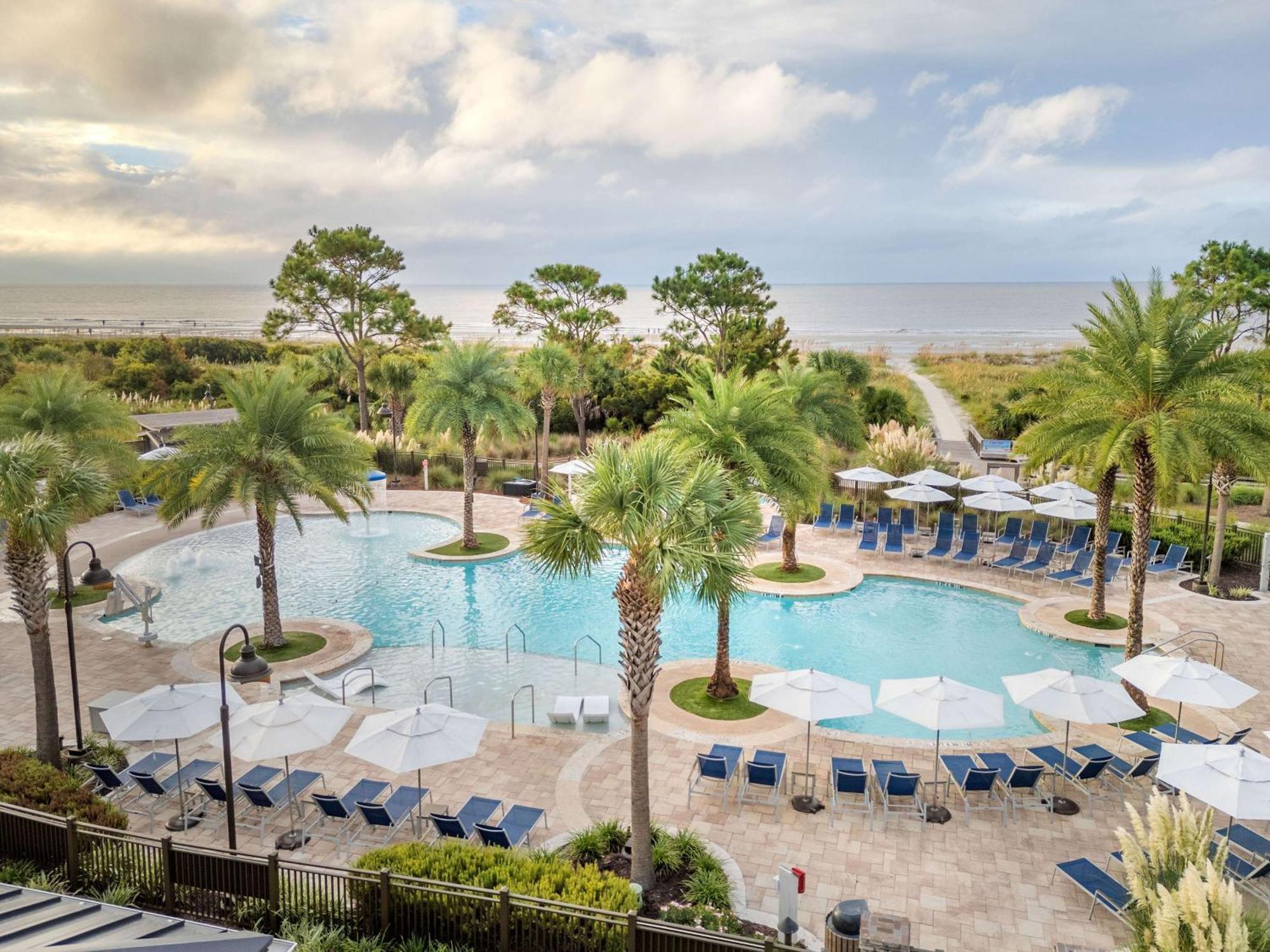 Hilton Grand Vacations Club Ocean Oak Resort Hilton Head Hilton Head Island Dış mekan fotoğraf