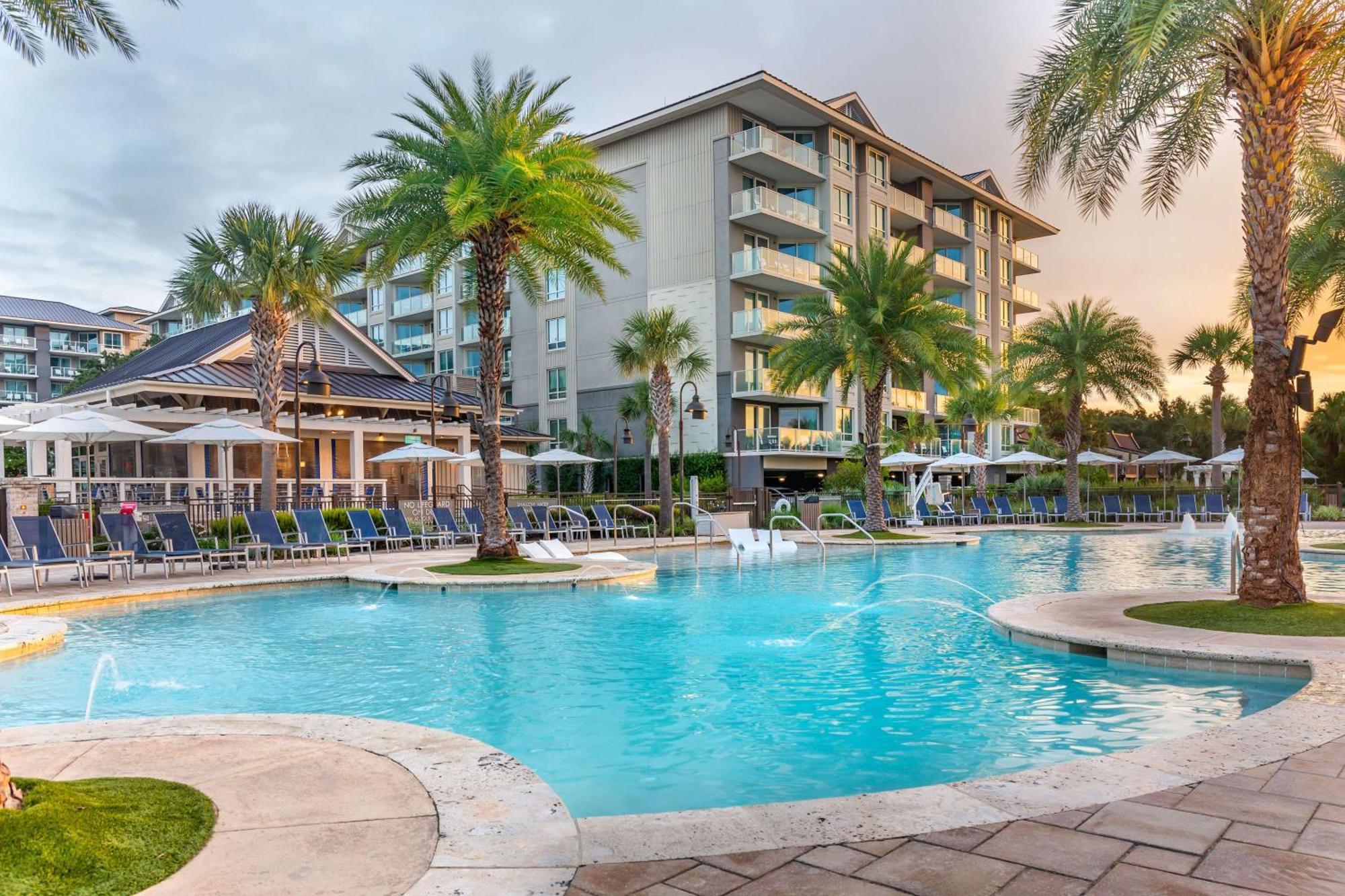 Hilton Grand Vacations Club Ocean Oak Resort Hilton Head Hilton Head Island Dış mekan fotoğraf